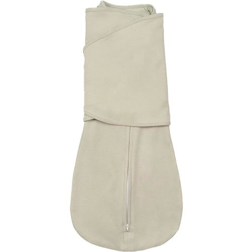 LullaBaby "Double Dream Swaddle: Exclusive Dual Wing Design, Pediatrician-Endorsed, Ultra-Soft Cotton, 2-4 Months, 12-20 lbs - Desert Sage