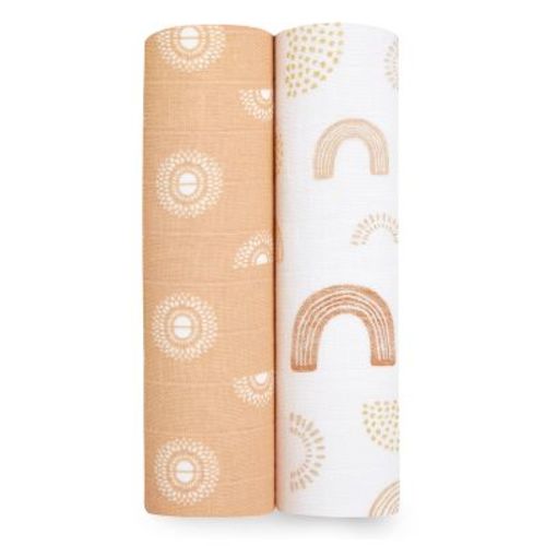 aden+anais essentails Swaddle - 2pk - Keep Rising