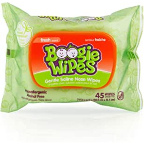 Amazon.com: Baby Saline Wipes by Boogie for Face, Hand, Body & Nose, FSA/HSA Eligible, Made with Vitamin E, Aloe, Chamomile and Natural Saline, Fresh Scent, 45 Count : Everything Else