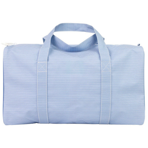 Apple of my Isla *NAVY MINI STRIPE* Duffle Bag