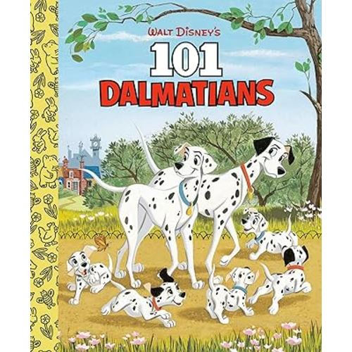 Walt Disney's 101 Dalmatians Little Golden Board Book (Disney 101 Dalmatians) (Little Golden Book)