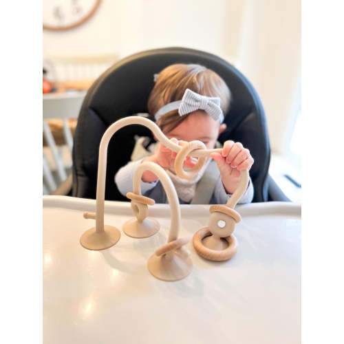 Engaging and Soothing Suction Ring Toy for Babies
