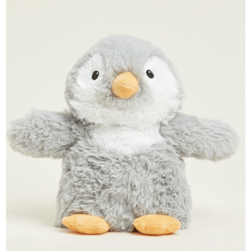 Microwavable Gray Penguin Warmies | Warmies USA