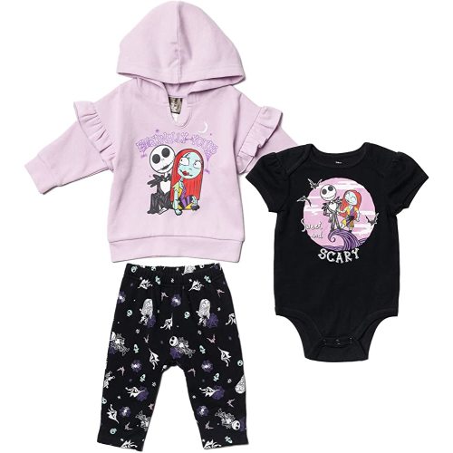 Disney Classics Winnie the Pooh Mickey Mouse Baby Hoodie Bodysuit and Pants 3 Piece Outfit Set (Newborn - 24 Months)