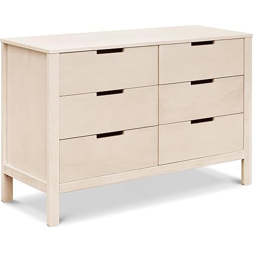 Carter's by DaVinci Double Colby 6-Drawer Dresser, Washed Natural (F11926NX)