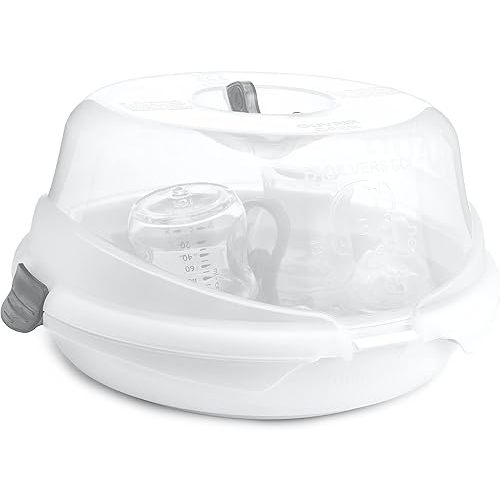 Munchkin® Steam™ Microwave Bottle Sterilizer, White