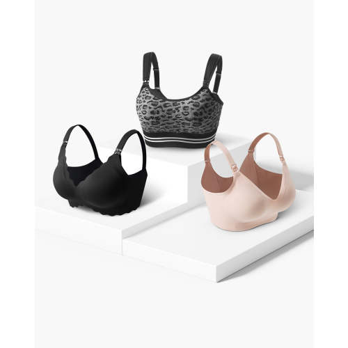 Seamless Pumping and Nursing Bra Bundle: Ultimate Comfort
