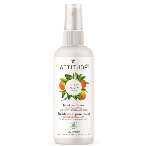 ATTITUDE Super Leaves Hand Sanitizer Orange Leaves
