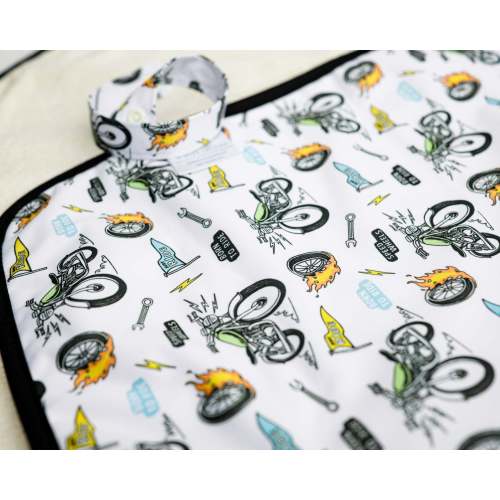 Ultra-Soft Bamboo Machine Washable and Wipeable Diaper Change Mat