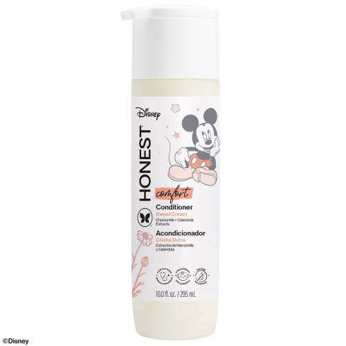 The Honest Company Silicone-Free Conditioner, Disney’s Mickey Mouse Comfort Sweet Cream, 10 fl Oz