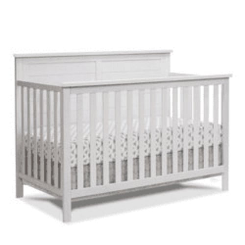 Sorelle Furniture Ashley 4-in-1 Convertible Crib, Natural Baby Pine Wood