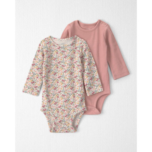 Baby Girl 2-Pack Organic Cotton Bodysuits - Little Planet | Carter's