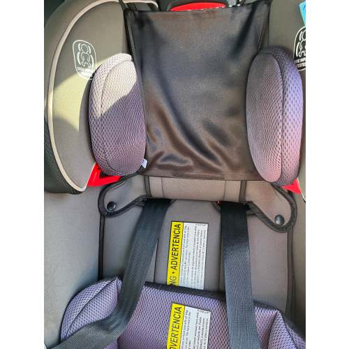 Large satin car seat head slip