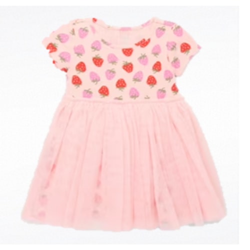 Wonder Nation Toddler Girls Tutu Dress, Sizes 12 Months- 5T