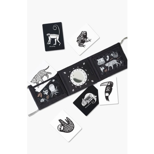 Tummy Time Gallery with Mirror and Art Cards for Baby Bundle, One Size
- Only a few left