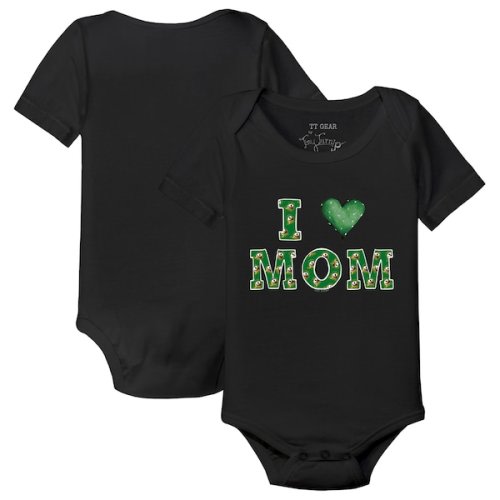 Infant Tiny Turnip Black Oregon Ducks Mom Bodysuit