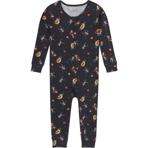 Modern Moments by Gerber Baby and Toddler Neutral Super Soft Halloween One-Piece Pajama, Sizes 0/3 Months - 5T
