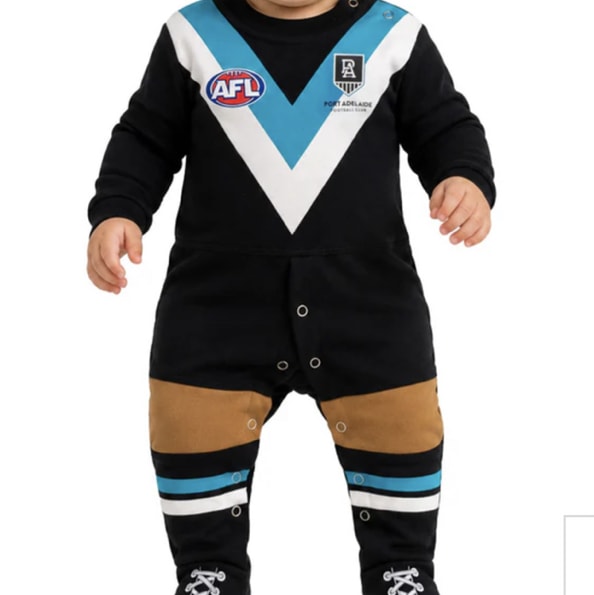 AFL Footysuit - Port Adelaide - Size 0