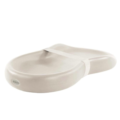 Keekaroo Peanut Changer Baby Vanilla– The Original Made in USA Easy-to-Clean Changing pad and The only Shell Over Foam, Fully Water Repellant