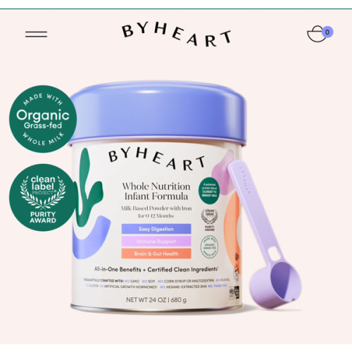 Whole Nutrition Infant Formula