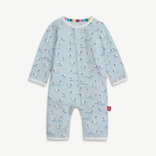 blue baa baa baby modal magnetic fuss free coverall – Magnetic Me