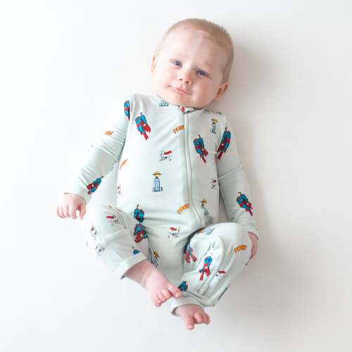 Zippered Romper in Superman™