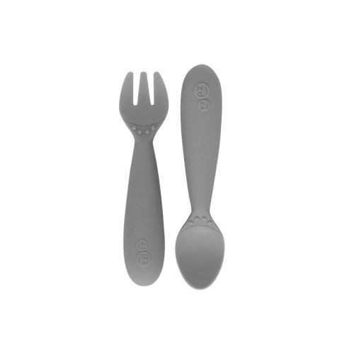 ezpz Mini Utensils - 2pk, Color: Gray