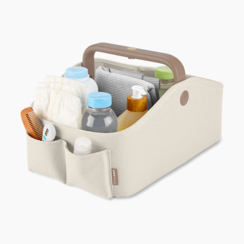Light-Up Diaper Caddy - Oat
