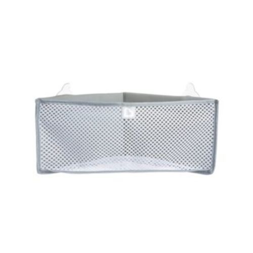 High'n Dry Corner Bath Toy Organizer, Grey