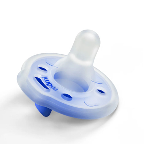 babypace® breast-like pacifier in deep lapis blue | mōmi
