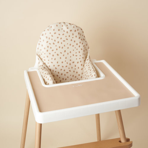 Wipeable Cushion and Cover for the Antilop IKEA Highchair - Warm Sand