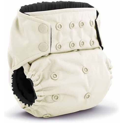 Kanga Care Rumparooz G3 OBV cloth diaper - one size w/ bamboo insert, almond