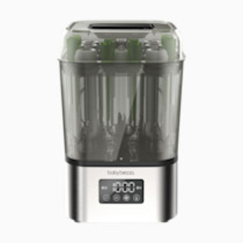 Baby Brezza SuperQuick 10-Minute Baby Bottle Sterilizer and Dryer - Stainless Steel