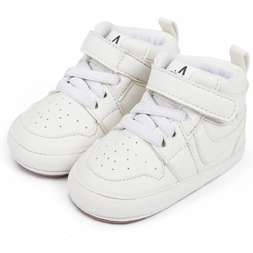 Clowora Unsex Baby Shoes Boys Girls Infant Sneakers Non-Slip Soft Rubber Sole Toddler Crib First Walker Lightweight Shoes