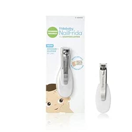 Frida Baby NailFrida The SnipperClipper, Baby Nail Clipper, Infant Nail Clipper for Baby with Safety Spyhole, for Newborns and up