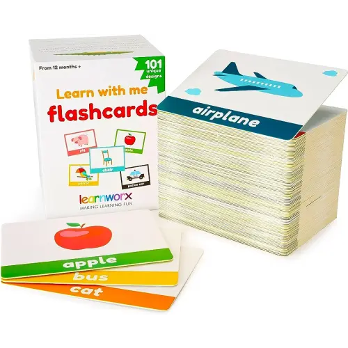 LearnWorx 101 Baby Flash Cards