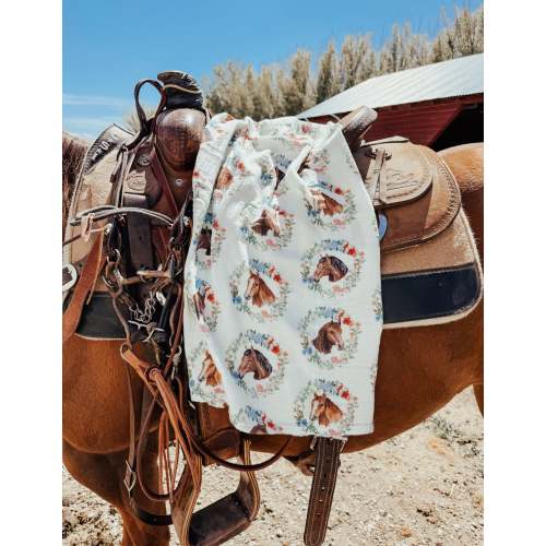The Bloomin' Pony Bamboo Swaddle