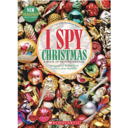 Cartwheel Books I Spy Christmas: A Book of Picture Riddles
