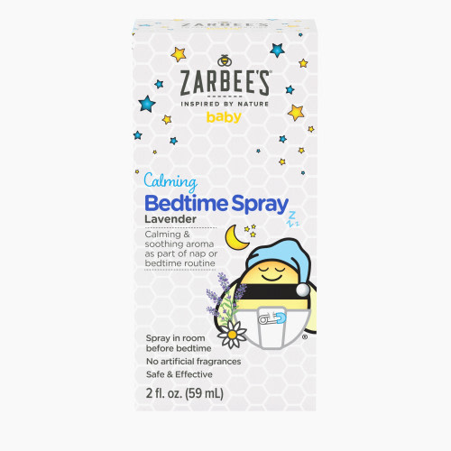 Zarbee's Baby Sleep Spray; Calming Bedtime Spray with Natural Lavender + Chamomile