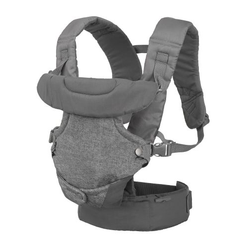 New Infantino Flip 4-in-1 Convertible Baby Carrier (Gray)