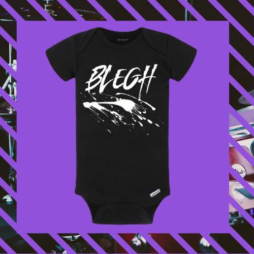 Blegh Baby Onesie, Metal Baby, Onesie, Baby Clothes, Metalcore, Motionless in White, Fathers Day, Heavy Metal Baby, Baby Shirt, Baby gift