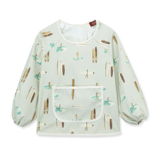 Vintage Surf Long Sleeve Pocket Bib