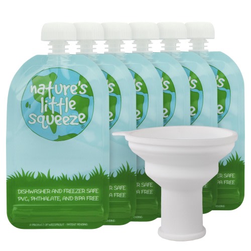 Reusable Baby Food Pouches