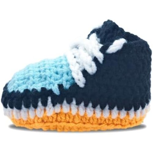 Crochet Baby Shoes for Boys & Girls, Soft, Warm, Comfortable Sneakers for Infants & Toddlers