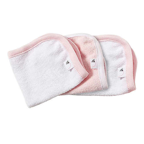 Burt's Bees Baby® 3-Pack Organic Cotton Washcloths in Blossom