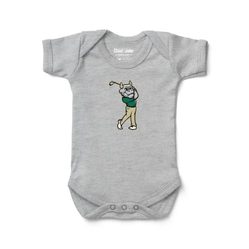 Newborn & Infant Chad & Jake Heather Gray South Florida Bulls Bodysuit