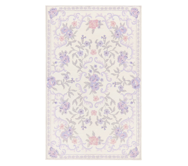 LoveShackFancy Wool Viscose Medallion Rug