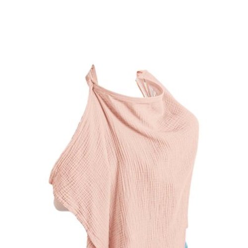 Hxdcxing Muslin Nursing Cover for Baby Breastfeeding, Breathable 100% Cotton Breastfeeding Cover with Rigid Hoop for Mother Nursing Apron, Multi-Use Carseat Canopy