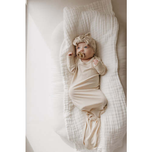 Bamboo Knotted Gown | Bone
