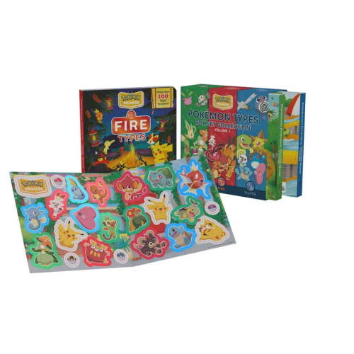 Pokémon Primers: Pokémon Primers Types: Box Set Collection Volume 1 : Grass, Fire, and Water  (Series #14) (Paperback)